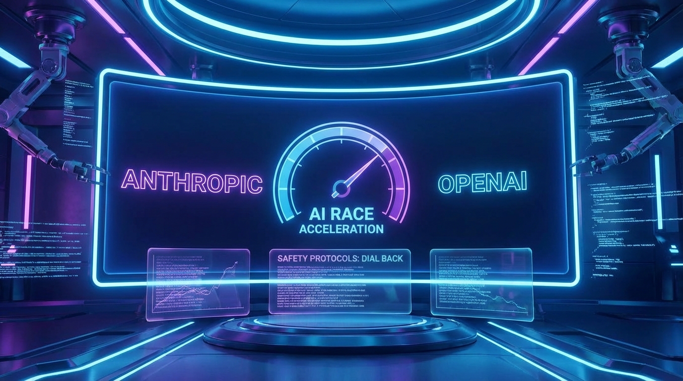 AI競速白熱化：Anthropic與OpenAI為何悄悄降低安全承諾的調門？