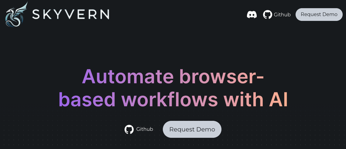 SkyvernAI輕鬆實現網頁工作流自動化