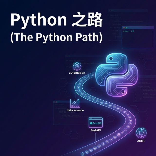 Python 之路：從零開始的 48 堂全端修煉課